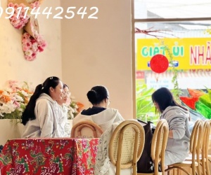 SANG QUÁN CAFE KẾT HỢP WORKSHOP HANMADE NGÃ TƯ SUNG SƯỚNG CÀ MAU