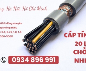 Cáp Điều Khiển 20 x 0.75mm² cung cấp tại Hà Nội, Hải Phòng 