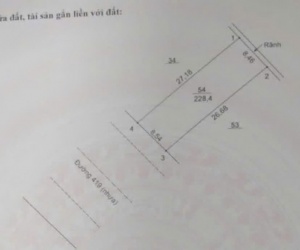 CHÍNH CHỦ  Cần Bán Nhà Đất Mặt Tiền Trung Tâm Xã Mỹ Đức gần 230m2 Mặt Đường 419