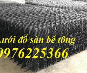 Lưới thép hàn ô vuông, lưới thép hàn đổ sàn giá rẻ