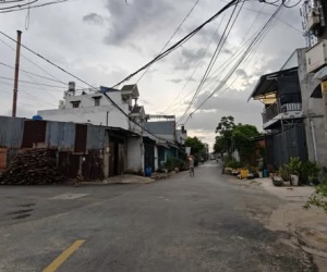 Bán đất full thổ cư 5x23m giá 3,75 tỷ Đường 6m nhựa thông Đông Thạnh 7