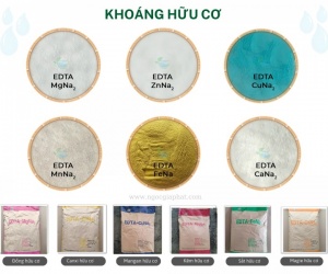Bán EDTA Chelate Vi Lượng Zn Mn Mg Fe Cu Ca Giá Tốt Tại TP.HCM