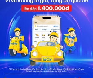 Vi vu không lo giá, MobiFone tặng mã giảm giá Be lên tới 1,4 triệu đồng