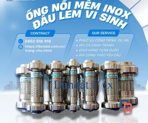 Ống Nối Mềm Inox Chịu Nhiệt – Giải Pháp Kết Nối An Toàn Cho Hệ Thống Công Nghiệp
