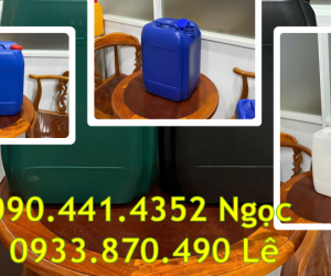 Báo giá can nhựa 20 lít, can nhựa 25 lít, can nhựa 30 lít công nghiệp tại TPHCM 