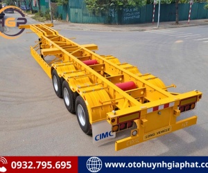 BÁN RƠ MOOC CỔ CÒ CIMC HUAJUN 45 FEET 3 TRỤC TẢI 33 TẤN GIÁ TỐT