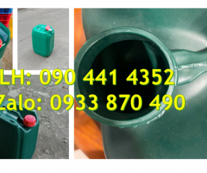 Can nhựa 24 lít đựng dầu khí, can nhựa 25 lít có xuất khẩu hóa chất được không? 