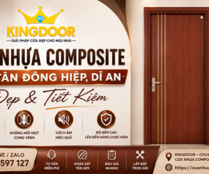 Cửa Nhựa Composite Tại Tân Đông Hiệp, Dĩ An | Đẹp & Tiết Kiệm