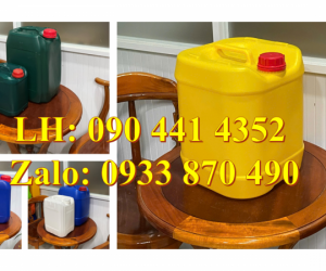 Can nhựa 22 lít đựng gel, can nhựa 25 lít đựng dầu khí, can nhựa 30 lít đựng thuốc trừ sâu 