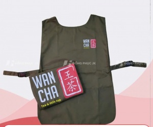 Tạp Dề Yếm Đồng Phục Quán Tea & Milk Tea