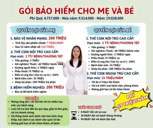 Gói bảo hiểm Dai-ichi Life cho mẹ và bé – Lựa chọn an tâm cho gia đình trẻ