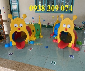 Hầm chui con kiến mầm non,hang chui tàu hỏa mầm non, hang chui cầu trượt