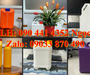 SX can nhựa 1 lít, can nhựa đựng 2 lít hóa chất, can nhựa 5 lít đựng thuốc thử nghiệm động vật 