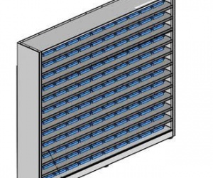 Kệ khay linh kiện 10 tầng KT: 1710Wx280Dx1860Hmm