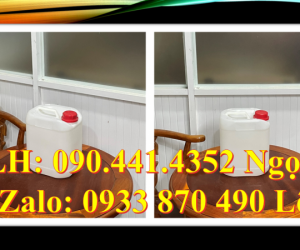 Bình nhựa 500ml đựng hóa chất, can tròn 1 lít, can vuông 2 lít, can nhựa vuông 5 lít 