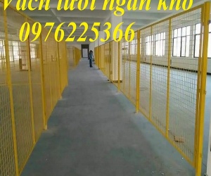 Vách ngăn lưới thép, vách lưới ngăn kho