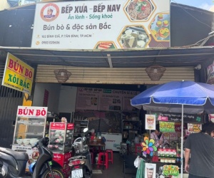 SANG NHƯỢNG QUÁN BÚN BÒ – MẶT TIỀN ĐẸP TẠI TÂN BÌNH - TP HỒ CHÍ MINH