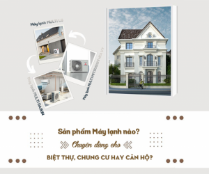 Sản phẩm Máy lạnh MULTI chuyên dùng cho biệt thự, chung cư hay căn hộ