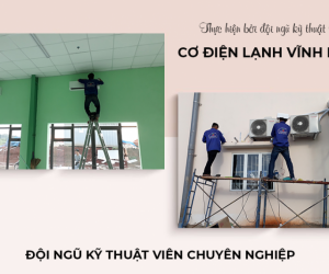 Lắp Máy lạnh treo tường 2.5HP Inverter đảm bảo hiệu suất làm lạnh hiệu quả