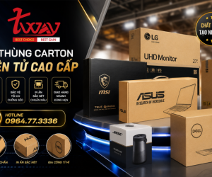 Tway - Chuyên cung cấp thùng carton, hộp giấy, túi giấy theo yêu cầu