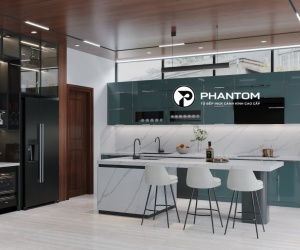 Báo Giá Tủ Bếp Inox Cánh Kính Tại Hải Phòng: Sang Trọng, Bền Bỉ Theo Thời Gian
