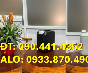 Bao bì 2 lít đựng hóa chất chuyên nghiệp, can nhựa 5 lít an toàn thực phẩm 
