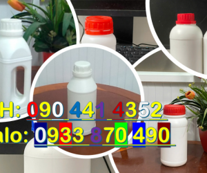 Chai thủy tinh 500ml mật độ tinh khiết cao, chai thủy tinh 1 lít đựng thực phẩm chịu nhiệt 