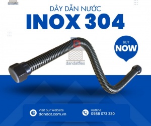 Dây Cấp Nước Inox 304/ Dây Dẫn Nước/ Dây Cấp Nước Bình Nóng Lạnh