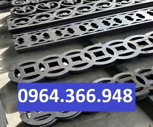 Diềm CNC mái kính tạo điểm nhấn cho khung mái