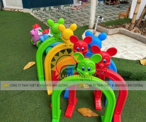 Cung chui mầm non, cổng chui mầm non, hang chui cầu trượt mầm non