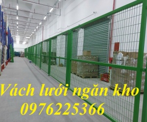 Vách lưới ngăn kho D4A50x50