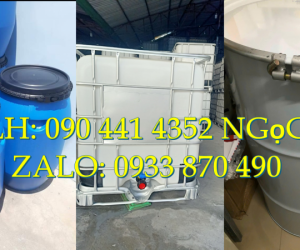Thùng phuy nhựa 220 lít đựng chất rắn, thùng phuy nhựa 120 lít Thái Lan, thùng phuy nhựa 100 lít hàn