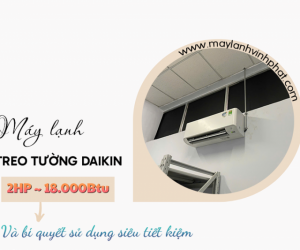 Sản phẩm tốt nhất ngày nay Điều hòa treo tường DAIKIN Inverter 2HP