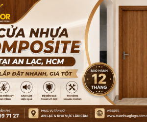 Cửa Nhựa Composite Tại An Lạc, HCM | Lắp Đặt Nhanh, Giá Tốt