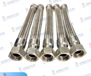 Khớp nối mềm nối ren 304, khớp nối mềm bằng inox, khớp nối mềm rắc co ron/côn
