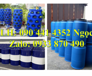Thùng phuy sắt làm lò nướng, thùng phuy sắt cũ 220 lít làm bàn ghế, thùng phuy sắt cũ làm đồ dùng tr