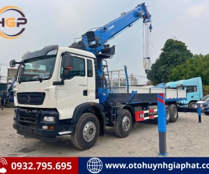 XE TẢI HOWO 4 CHÂN GẮN CẨU 20 TẤN CABIN TX350, CHUYÊN CHỞ & BỐC XẾP HÀNG HÓA