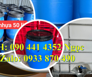 Bán thùng phuy sắt 220 lít mới – cũ, thùng phuy sắt đựng chất hóa học dễ cháy 220 lít 