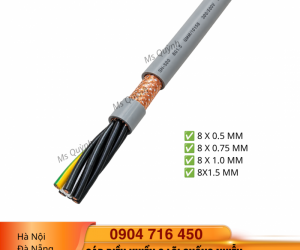 Cáp điều khiển 0.5, 0.75, 1.0, 1.5, 8 lõi chống nhiễu Altek Kabel