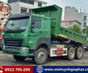 XE TẢI BEN HOWO V7G 380HP 2 CẤU HÌNH 3 CHÂN & 4 CHÂN | THÙNG VUÔNG & THÙNG U