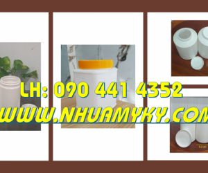 Công ty PP hủ nhựa 1 ký, hủ nhựa 500g nắp garenti, hủ nhựa 250gr nắp vặn có seal trên toàn quốc