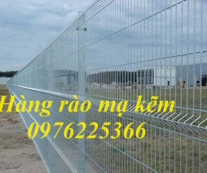 Giá bán hàng rào mạ kẽm chấn sóng 
