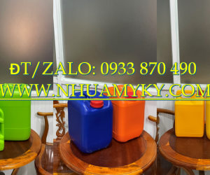 Sản xuất can nhựa 1 lít, vỏ can nhựa 2 lít, can nhựa 5 lít đựng hóa chất giá rẻ tại TPHCM 