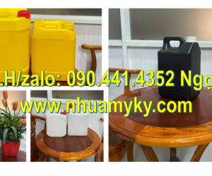 Gía can nhựa 2 lít đựng nước xả vải, can nhựa 1 lít đựng hóa chất cơ khí, can nhựa 500ml đựng dầu 
