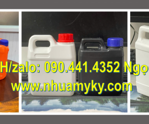 Can nhựa 2 lít đựng trà sữa, can nhựa 5 lít đựng mật ong, can nhựa 1 lít đựng nước đường 