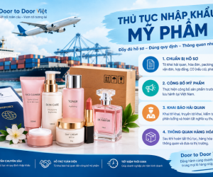Thủ tục nhập khẩu mỹ phẩm