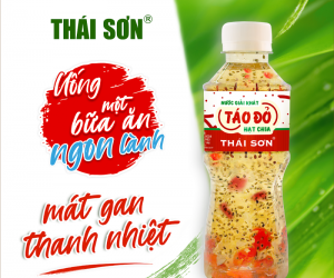 Táo Đỏ Hạt Chia Thái Sơn – Thức uống thanh mát cho một ngày năng động
