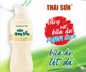 Sữa Hạt Sen Mekong Xanh - Chọn sự nhẹ nhàng cho cơ thể