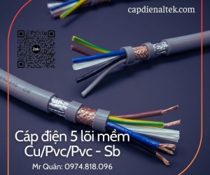 Cáp điều khiển 5 lõi Altek Kabel – Hàng sẵn kho