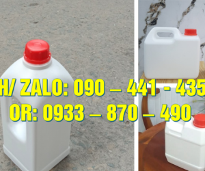 Bình nhựa 5 lít đựng hóa chất tại Cần Thơ, Bình Phước, Bình Chánh, Đắk Lắk… 